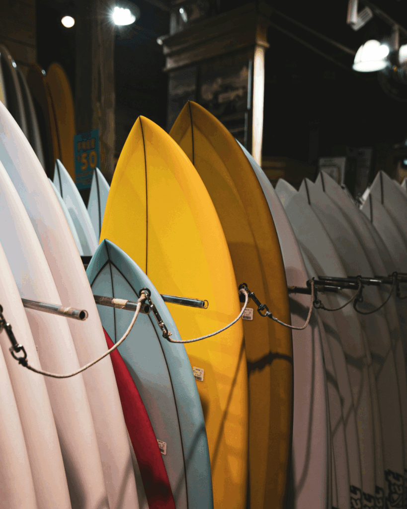 surfboard nose shape